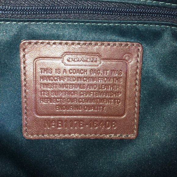 Coach Colette Shoulder Hobo Bag w/ Python Trim - Picture 5 of 5